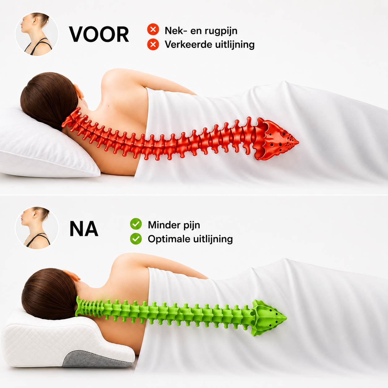 OrthoRest - Ergonomisch Kussen